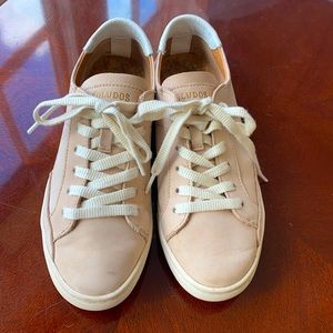 Soludos Ibiza Classic Leather Lace Up Sneakers